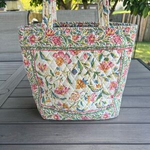 Rare Vintage 90's VERA BRADLEY Perennials 1998 Tote Bag
